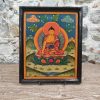 quadro in legno buddha dipinto